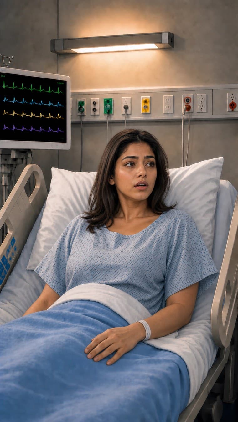 Nadia Khan, presenting with shortness of breath