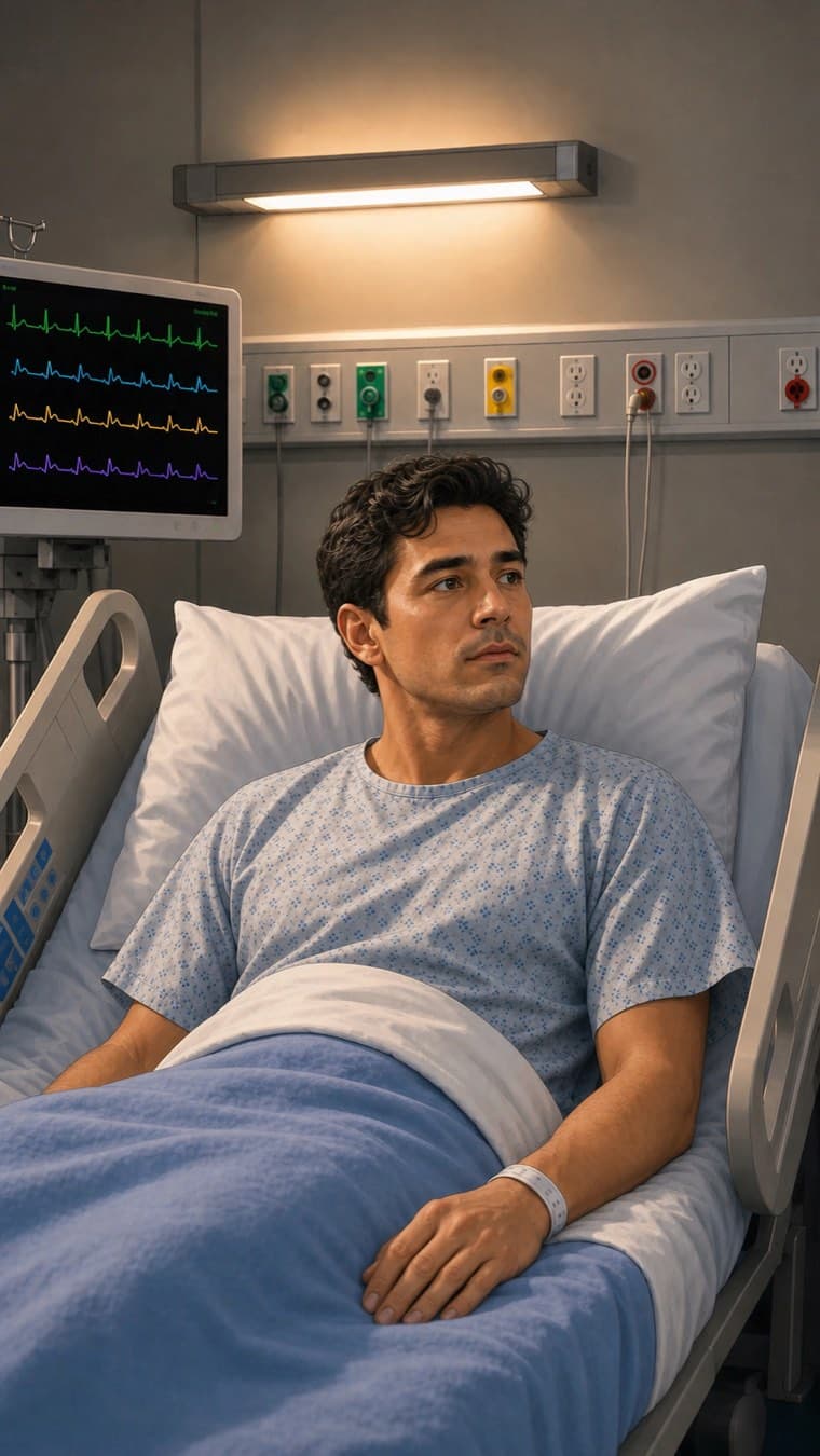 Mateo Alvarez, presenting with chest pain